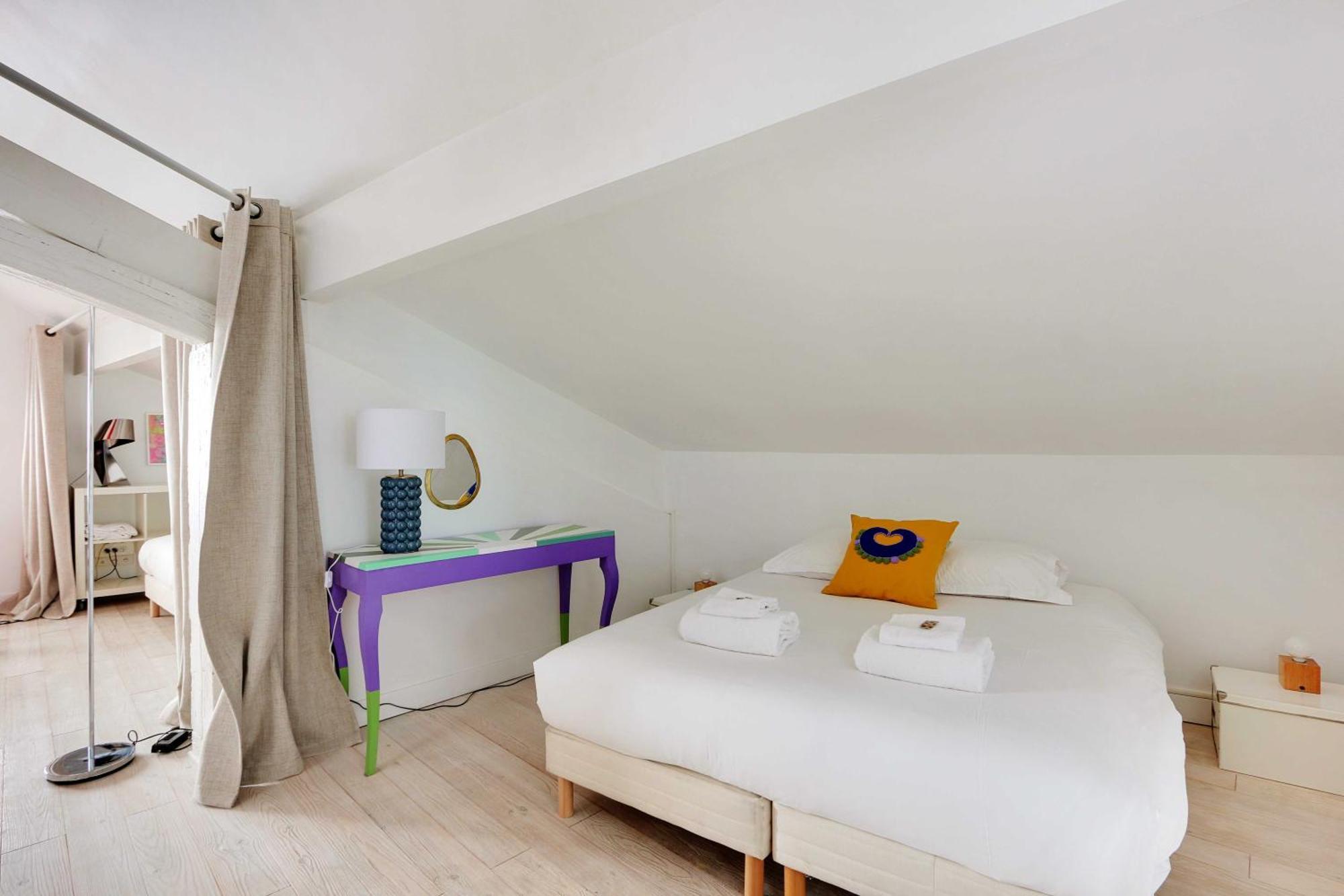 Cozy Avec Terrace - 2br-4p - Centre De Apartamento París