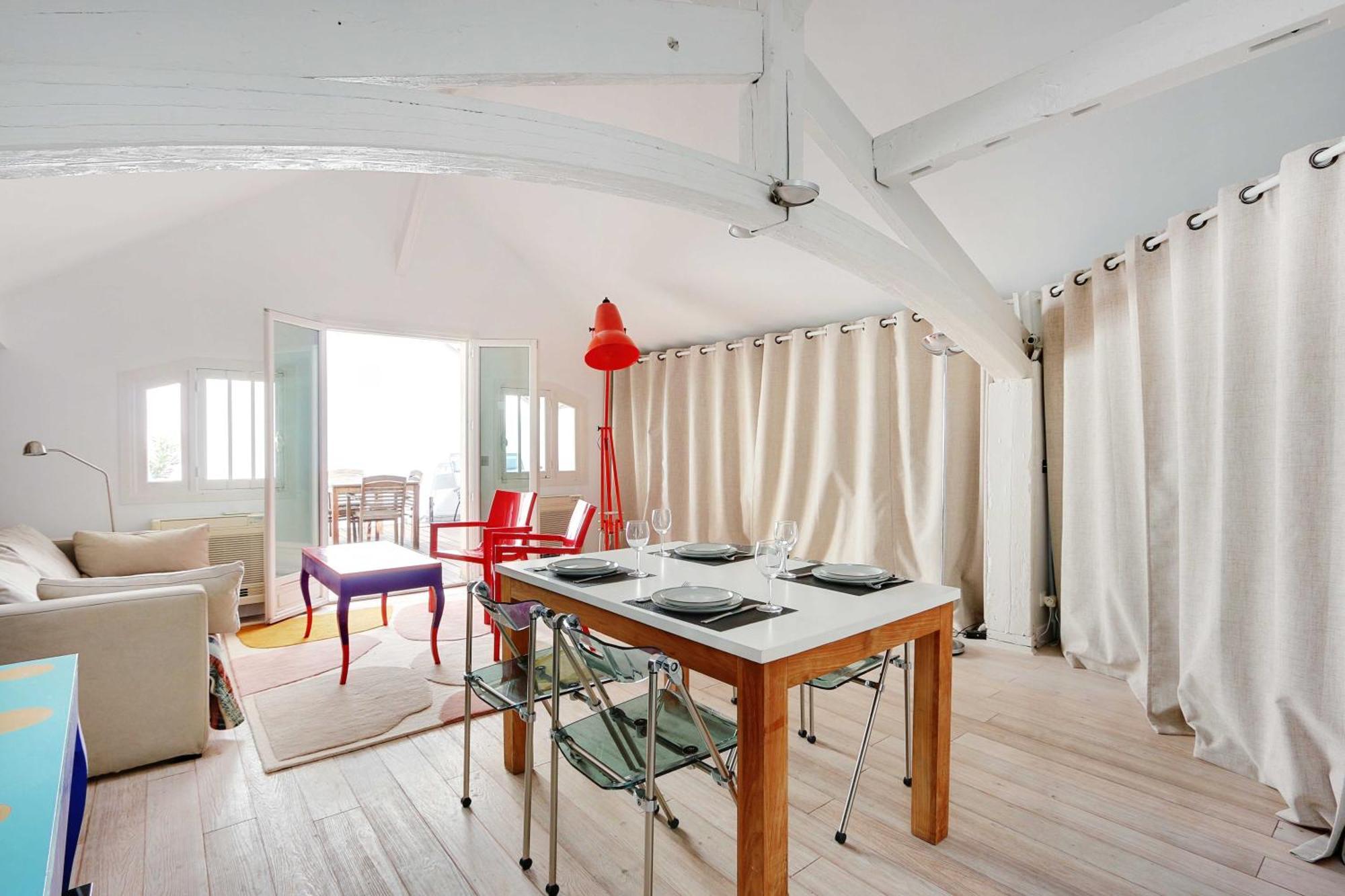 Cozy Avec Terrace - 2br-4p - Centre De Apartamento *